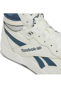 Reebok Sneakersy BB 4000 II Mid ID1522 Biały. Kolor: biały. Materiał: skóra