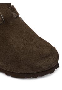 Birkenstock Klapki Boston Fur 1020529 Brązowy. Kolor: brązowy. Materiał: zamsz, skóra #5