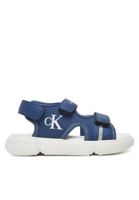 Sandały Calvin Klein Jeans. Kolor: niebieski