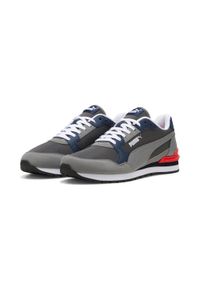 Buty do chodzenia męskie Puma ST Runner v4 NL Shadow Gray. Materiał: zamsz, skóra. Szerokość cholewki: normalna. Sport: turystyka piesza