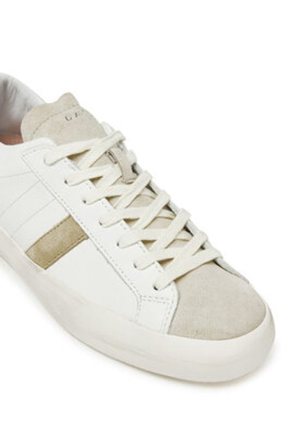 D.A.T.E. Sneakersy Hill Low W421-HL-CA Biały. Kolor: biały. Materiał: skóra