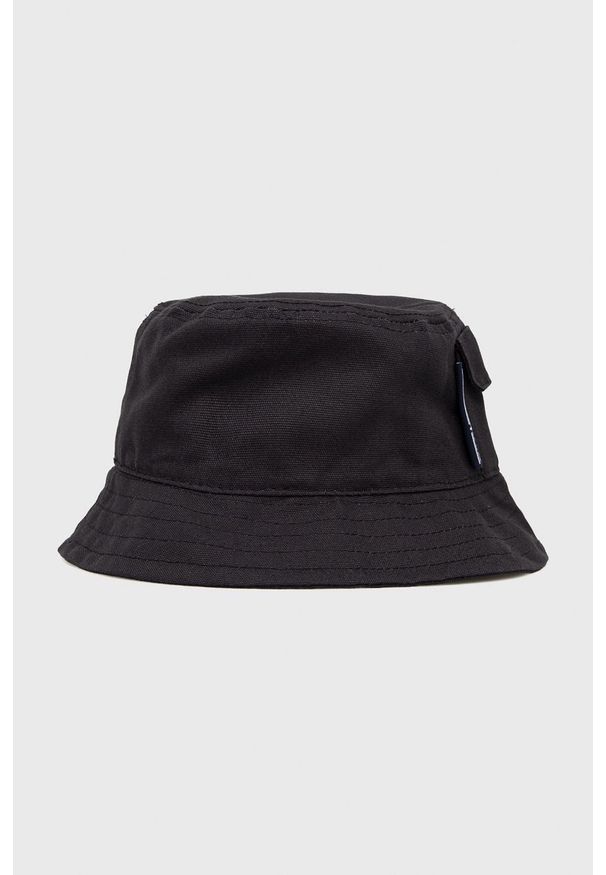 Champion kapelusz bawełniany 805553 kolor czarny bawełniany. Kolor: czarny. Materiał: bawełna