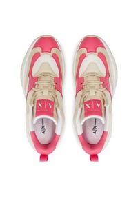 Armani Exchange Sneakersy XDX120 XV708 T800 Beżowy. Kolor: beżowy #2