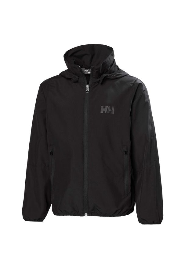 Lekka wodoodporna kurtka dla dzieci Helly Hansen. Kolor: czarny. Sport: narciarstwo