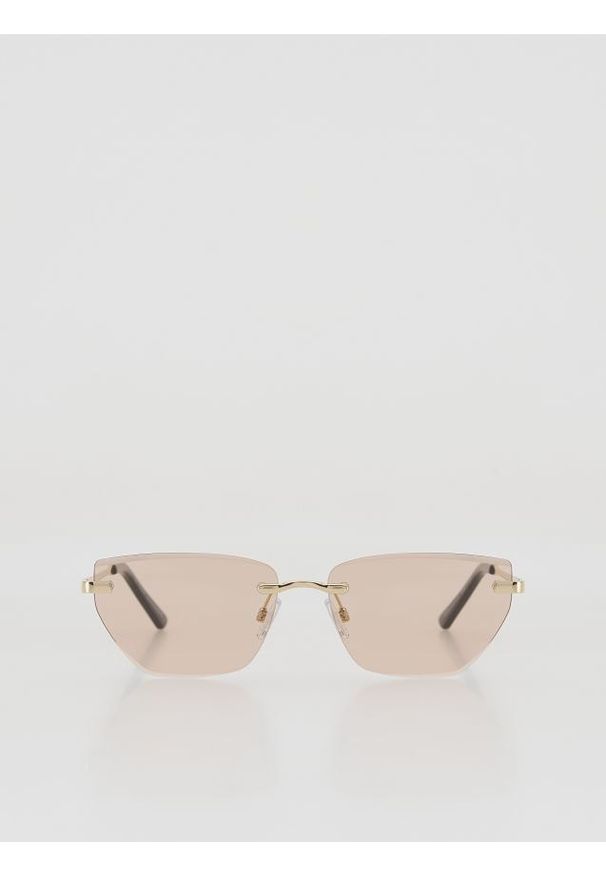 Reserved - Okulary przeciwsłoneczne - kremowy. Kolor: kremowy
