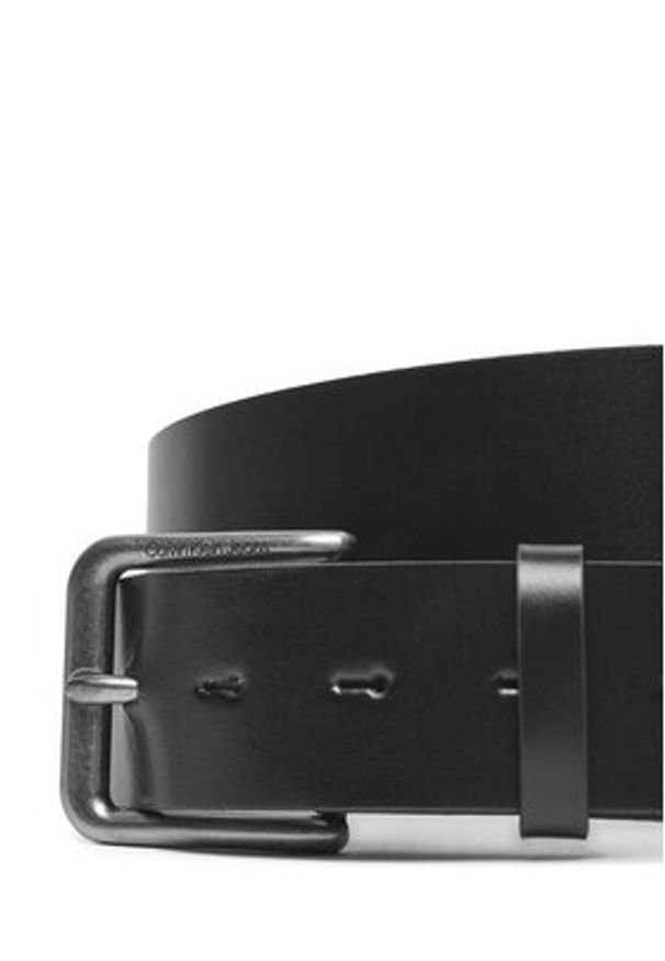 Calvin Klein Jeans Pasek Męski Gift Classic Belt K50K512102 Czarny. Kolor: czarny. Materiał: skóra