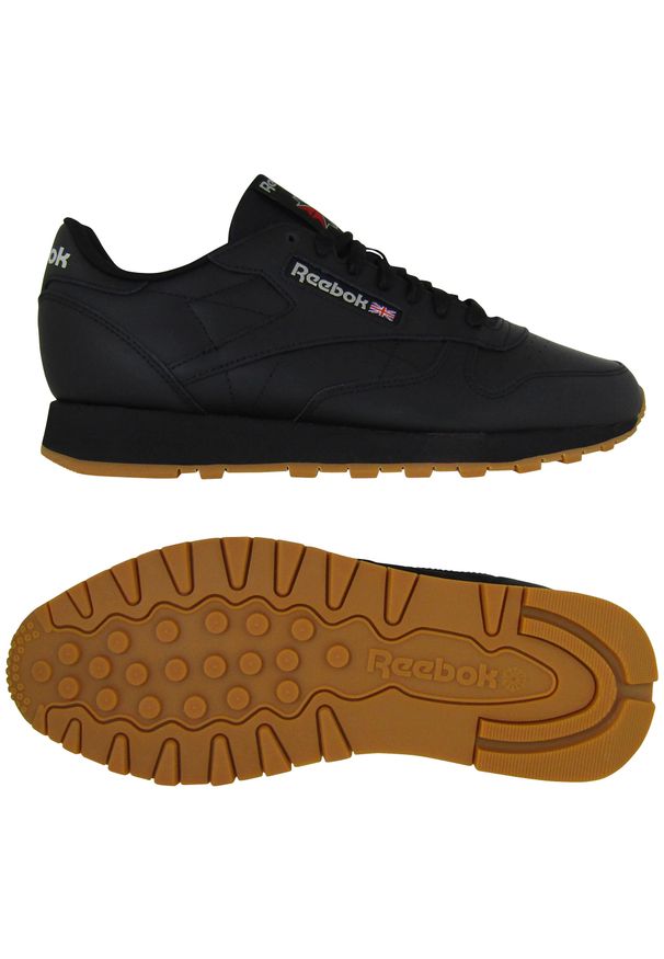 Buty do chodzenia męskie Reebok Classic Leather. Okazja: na co dzień. Zapięcie: sznurówki. Kolor: zielony, wielokolorowy, czarny, brązowy. Materiał: guma, skóra, tkanina. Szerokość cholewki: normalna. Model: Reebok Classic. Sport: turystyka piesza