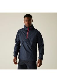 Regatta - Kurtka turystyczna przeciwdeszczowa męska Tayan wodoodporna. Kolor: czerwony. Materiał: poliester, tkanina. Sport: turystyka piesza #1