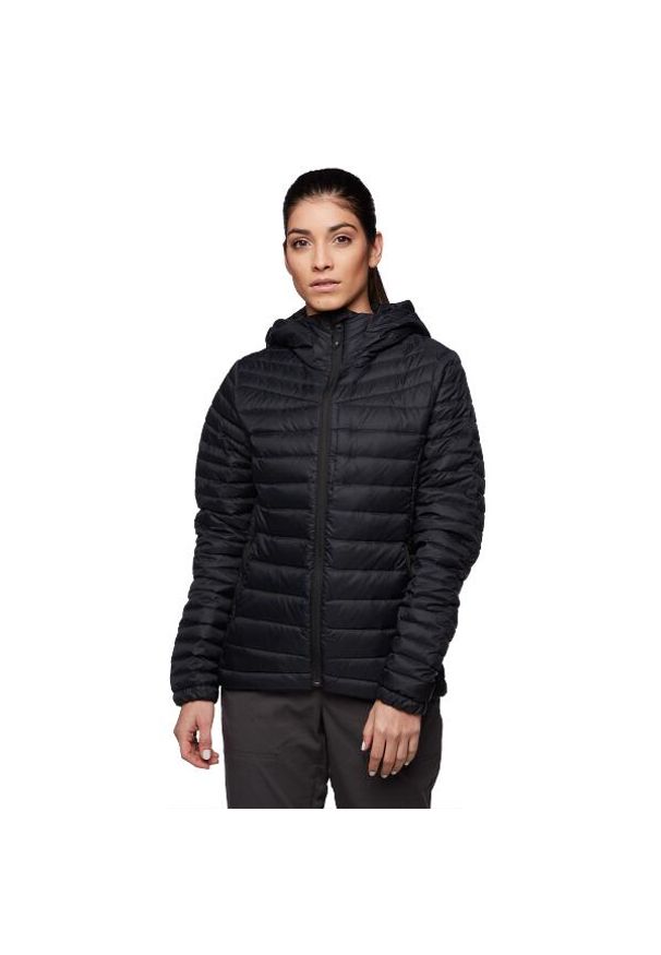 Kurtka puchowa damska Black Diamond Access Down Hoody. Kolor: czarny. Materiał: puch