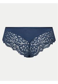 Hunkemöller Figi brazylijskie Marine 206315 Granatowy. Kolor: niebieski. Materiał: syntetyk #3
