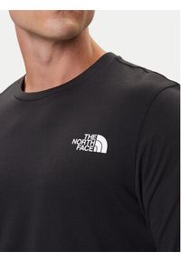 The North Face Longsleeve Easy NF0A8A6F Czarny Regular Fit. Kolor: czarny. Materiał: bawełna. Długość rękawa: długi rękaw #4