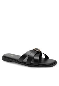 DeeZee Klapki KLE1004-109 Czarny. Kolor: czarny. Materiał: syntetyk #6