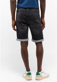 Mustang - MĘSKIE SZORTY MUSTANG Chicago Shorts Z Denim Black 1015693 4000 881. Materiał: denim