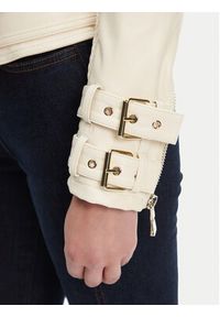 Guess Kurtka z imitacji skóry W4YL33 K8S30 Écru Regular Fit. Materiał: skóra #4