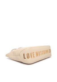 Love Moschino - LOVE MOSCHINO Torebka JC4121PP1OLT0110 Écru. Kolor: kremowy. Materiał: skórzane #7