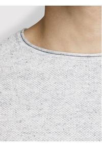 Jack & Jones - Jack&Jones Sweter Hill 12157321 Szary Regular Fit. Kolor: szary. Materiał: bawełna #3