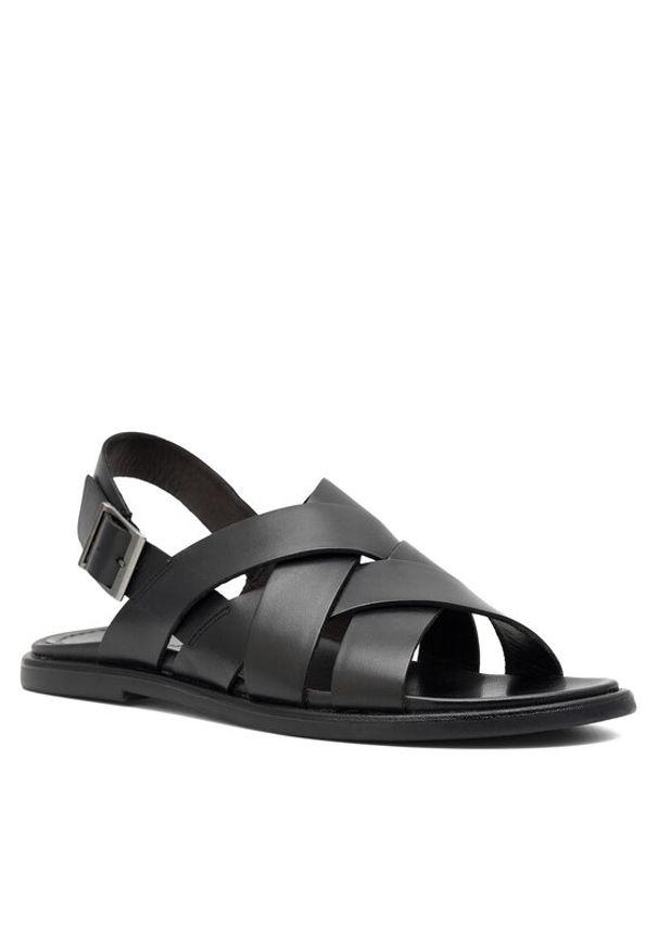 Gino Rossi Sandały MARCELLO-02 MB Czarny. Kolor: czarny