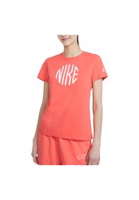 Koszulka damska Nike Sportswear DJ1816. Materiał: materiał, bawełna. Wzór: gładki #1