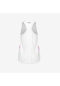 Head - Koszulka bez rękawów damska AGILITY Tank Top. Kolor: różowy. Długość rękawa: bez rękawów. Wzór: motyw zwierzęcy