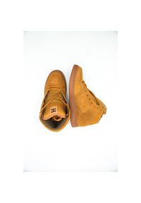 Buty DC Shoes Manteca 4 High, Mężczyźni. Kolor: brązowy. Materiał: zamsz, materiał