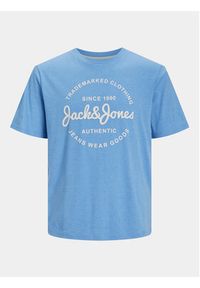 Jack & Jones - Jack&Jones T-Shirt Forest 12247972 Niebieski Standard Fit. Kolor: niebieski. Materiał: bawełna, syntetyk