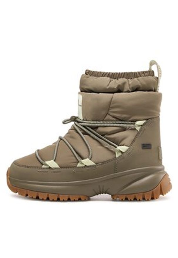 Ugg Śniegowce W Yose Puffer Mid 1131978 Zielony. Kolor: zielony. Materiał: materiał