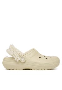 Crocs Klapki Classic Fleece Lined Clog Quartz 211396 Beżowy. Kolor: beżowy #1