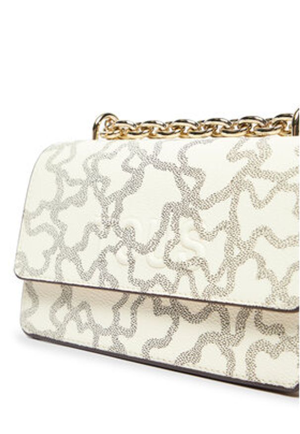 Tous - TOUS Torebka Kaos Icon 2002128601 Écru. Materiał: skórzane