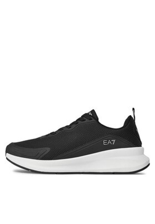 EA7 Emporio Armani Sneakersy X8X150 XK350 N763 Czarny. Kolor: czarny. Materiał: materiał