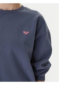 Roxy Bluza Saturday Night Vibes ERJFD03002 Niebieski Relaxed Fit. Kolor: niebieski. Materiał: bawełna #2