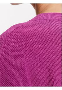 Kontatto Sweter 3M7760 Różowy Relaxed Fit. Kolor: różowy. Materiał: wiskoza #7