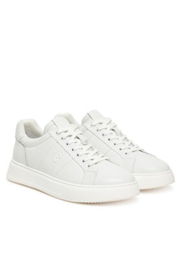 Bogner Sneakersy Milan 26 12540055 Biały. Kolor: biały. Materiał: skóra