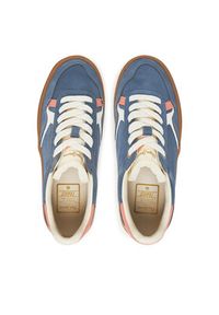 Pepe Jeans Sneakersy Travis City W PLS31592 Niebieski. Kolor: niebieski. Materiał: skóra, zamsz #2