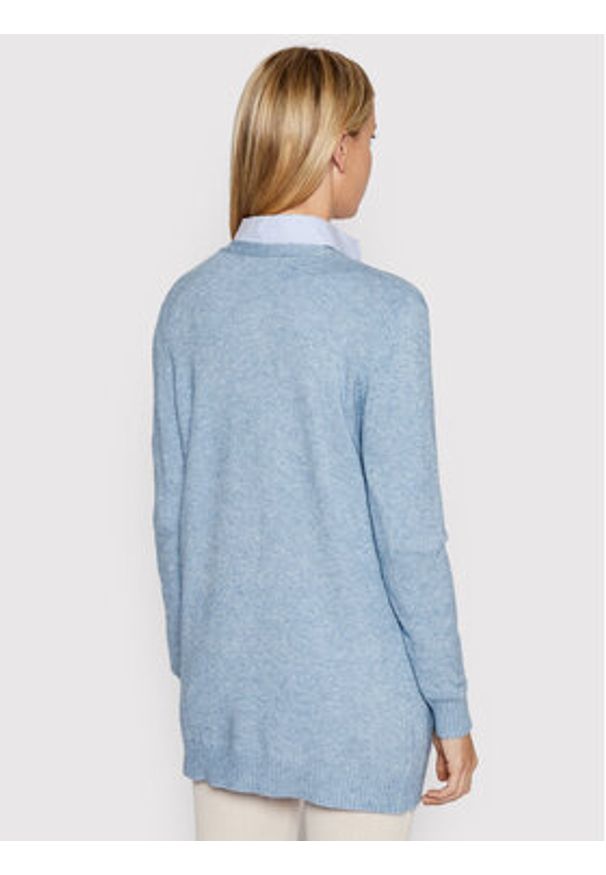 only - ONLY Kardigan Lesly 15174274 Niebieski Regular Fit. Kolor: niebieski. Materiał: wiskoza