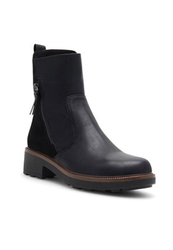 Clara Barson Botki WS5658-07 Czarny. Kolor: czarny. Materiał: materiał