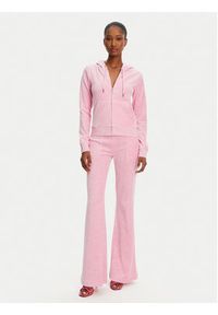 Juicy Couture Spodnie dresowe Layla JCSEBJ001 Różowy Flared Leg. Kolor: różowy. Materiał: syntetyk #5