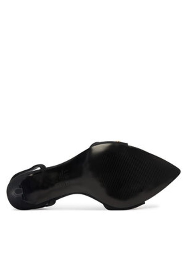 Aldo Sandały Leara 14298695 Czarny. Kolor: czarny. Materiał: materiał