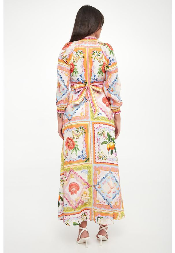 Hale bob - Sukienka maxi lniana HALE BOB. Materiał: len. Długość: maxi