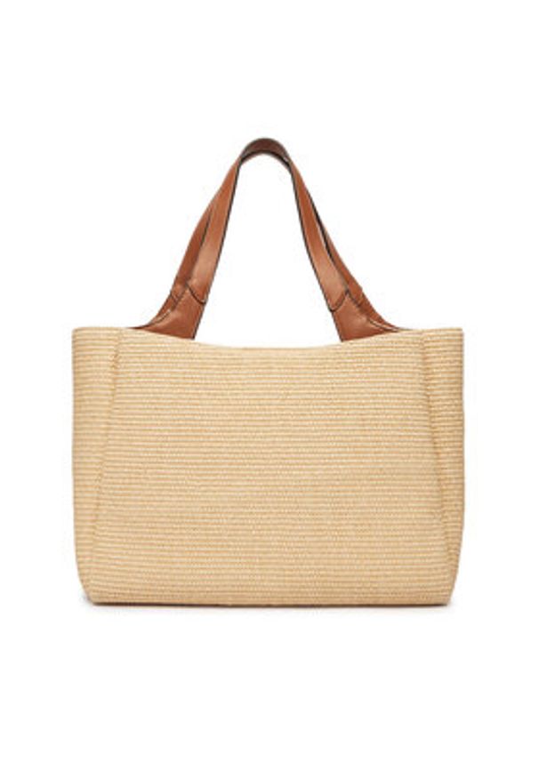 DKNY Torebka Willa Tote R61AOG32 Beżowy. Kolor: beżowy