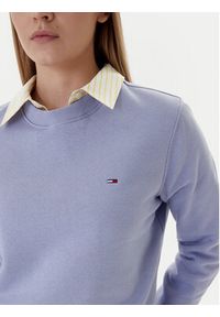 Tommy Jeans Bluza Flag DW0DW19959 Niebieski Regular Fit. Kolor: niebieski. Materiał: bawełna #5