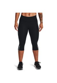 Spodenki sportowe damskie Under Armour Fly Fast 3.0 Speed Capri. Kolor: czarny. Sport: fitness