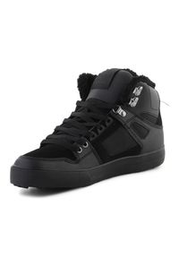 Buty DC Shoes Pure high-top wc wnt M ADYS400047-3BK czarne. Wysokość cholewki: przed kolano. Kolor: czarny. Materiał: materiał. Szerokość cholewki: normalna #6