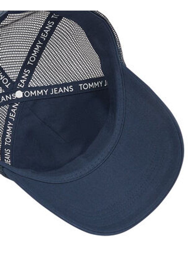 Tommy Jeans Czapka z daszkiem Tjm Heritage Trucker Cap AM0AM13287 Granatowy. Kolor: niebieski. Materiał: materiał, bawełna