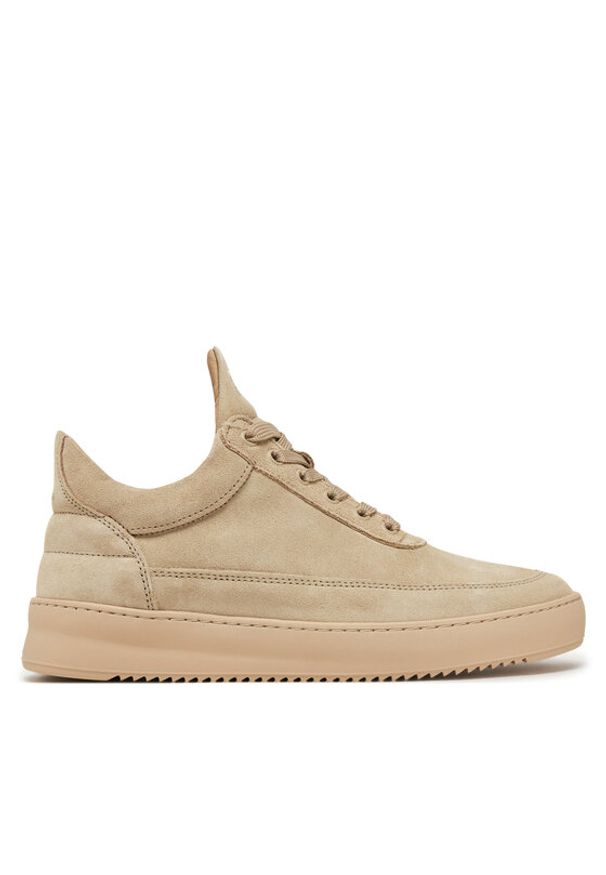 Filling Pieces Sneakersy Low Top 10122791990 Beżowy. Kolor: beżowy. Materiał: zamsz, skóra