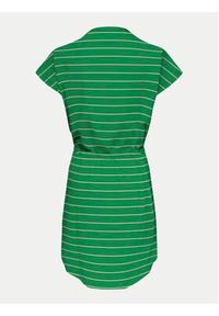 only - ONLY Sukienka codzienna May 15153021 Zielony Regular Fit. Okazja: na co dzień. Kolor: zielony. Materiał: bawełna. Typ sukienki: proste. Styl: casual