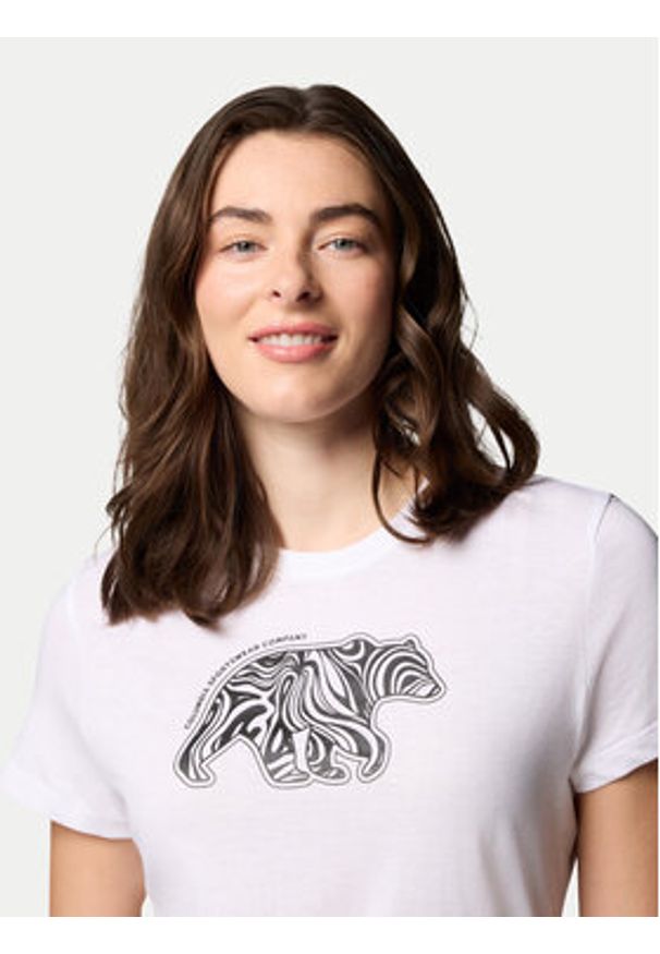 columbia - Columbia T-Shirt Ruby Springs™ 2120061 Biały Regular Fit. Kolor: biały. Materiał: bawełna