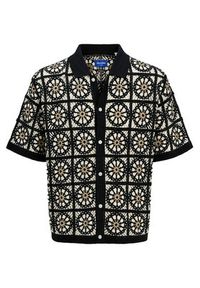 Jack & Jones Koszula Cartagena 12278724 Czarny Loose Fit. Kolor: czarny. Materiał: bawełna, syntetyk #5