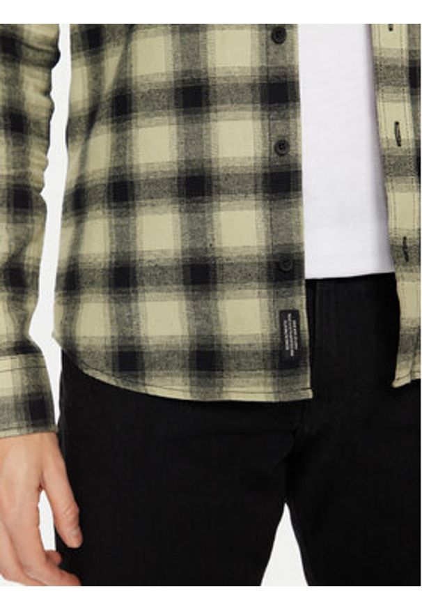 Blend Koszula 20717421 Zielony Slim Fit. Kolor: zielony. Materiał: bawełna