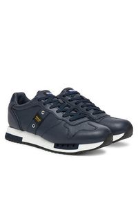 Blauer Sneakersy S5QUEENS04 Granatowy. Kolor: niebieski. Materiał: skóra