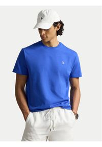 Polo Ralph Lauren T-Shirt 710671438532 Niebieski Regular Fit. Typ kołnierza: polo. Kolor: niebieski. Materiał: bawełna #1